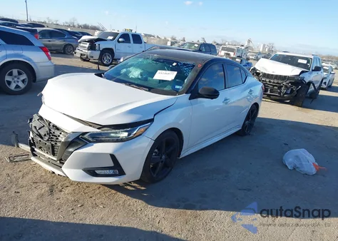 2023 Nissan Sentra Sr Xtronic Cvt z USA, uszkodzony, nr VIN 3N1AB8DV1PY254922